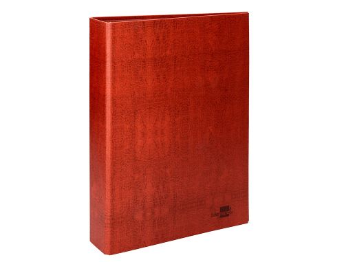 Pasta liderpapel de aneis cartao forrado couro folio natural lombada 55 mm 2 aneis , Liderpapel , 25248 , 8423473252486